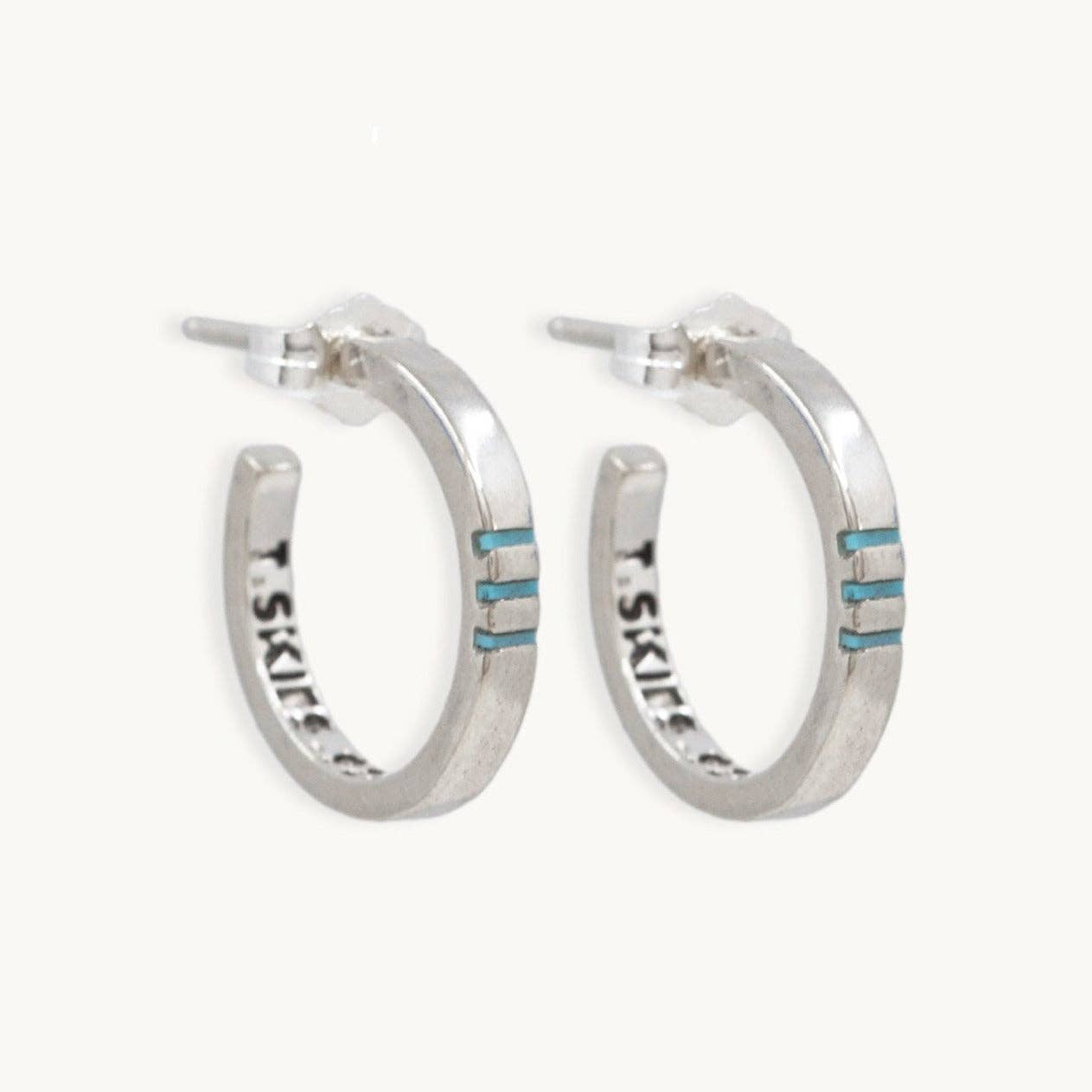 Silver Hoop Earrings