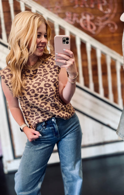 Wild Sleeveless Sweater
