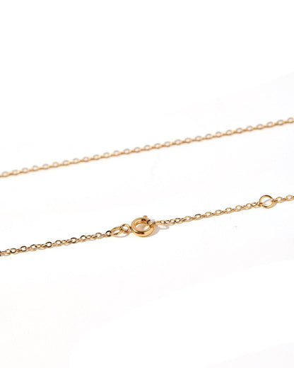 Necklace - Carly Cross Gold