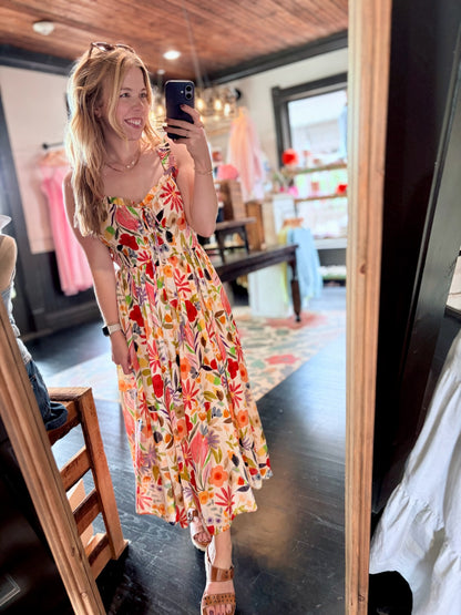 Garden Floral Maxi
