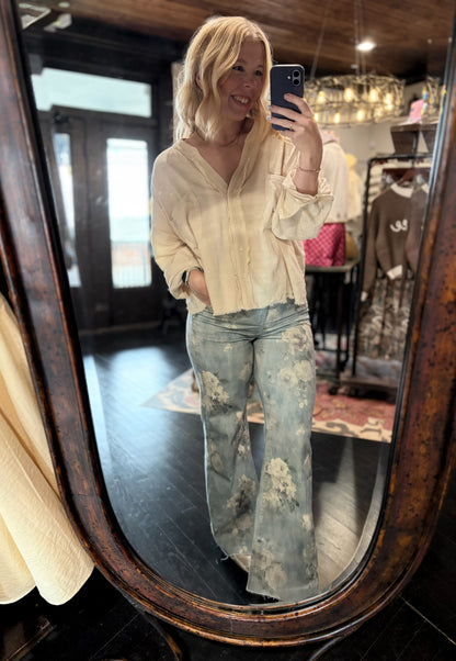 Garden Floral Jean