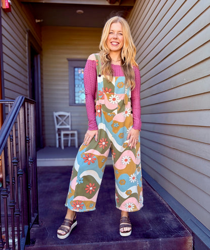 Favorite Printed Overalls