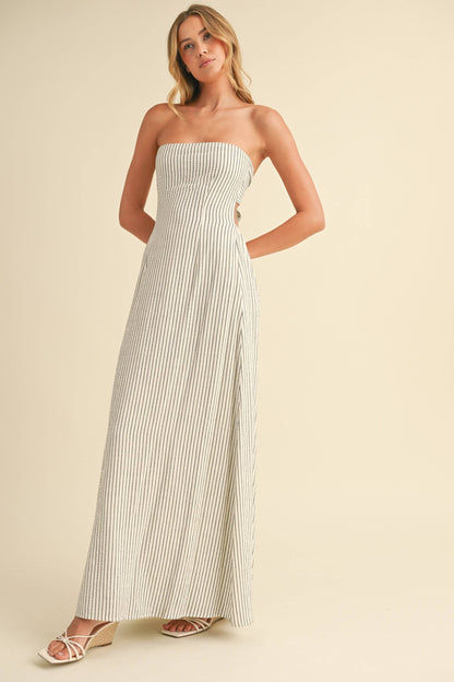 GL STRAPLESS DRESS