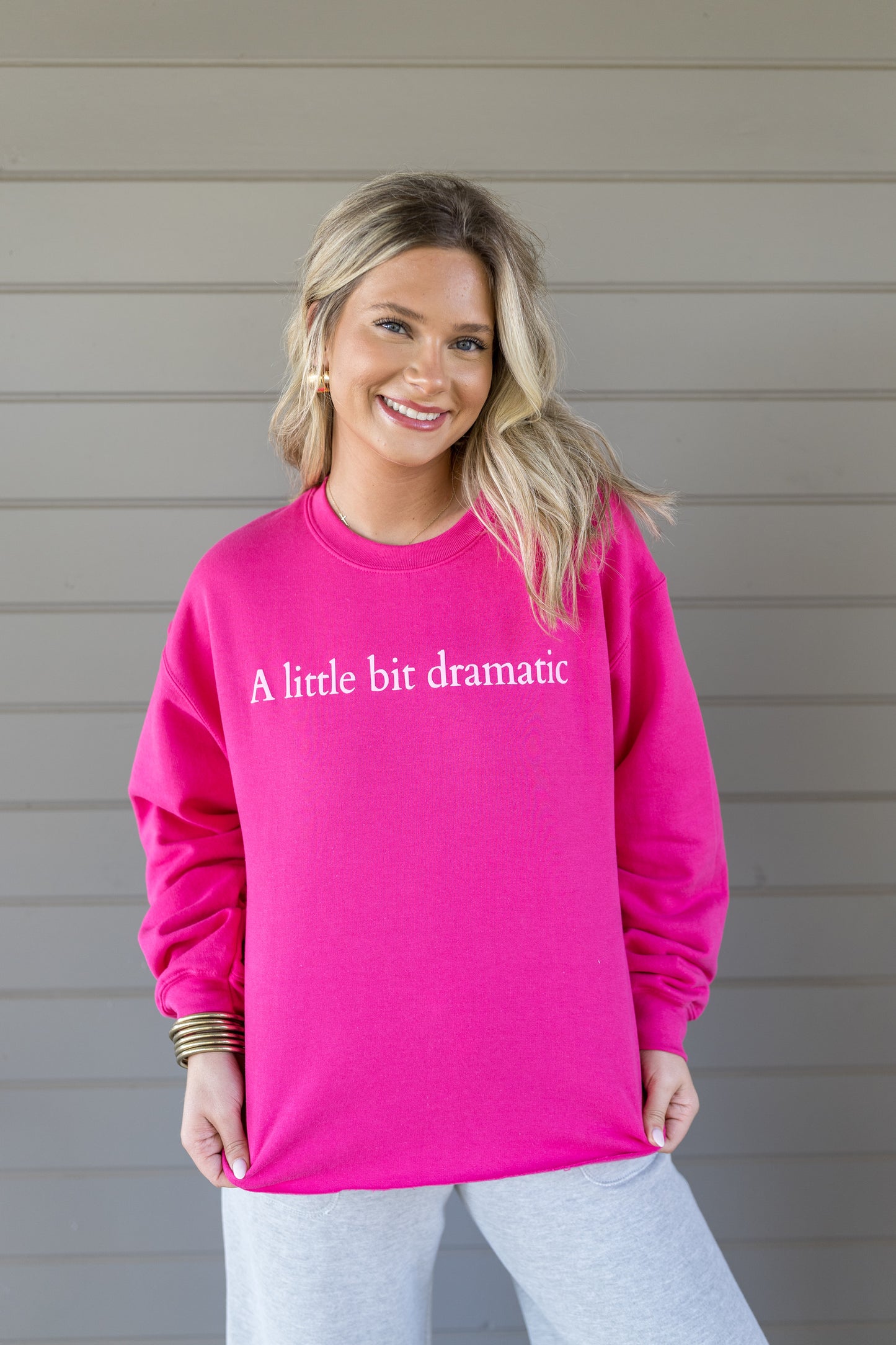 DRAMATIC cropped sweatshirt