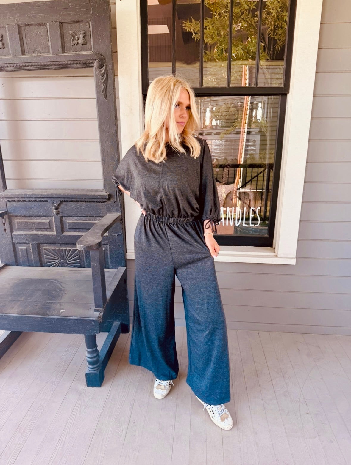 Carolina Comfy Wide Leg Jumpsuit
