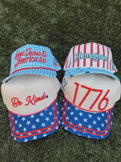 Loves Jesus & America Too Hat