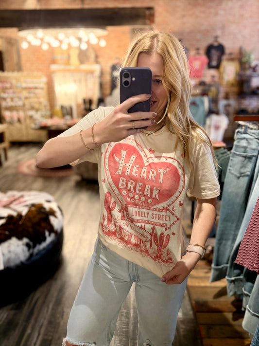 Heartbreak Hotel Bling Tee