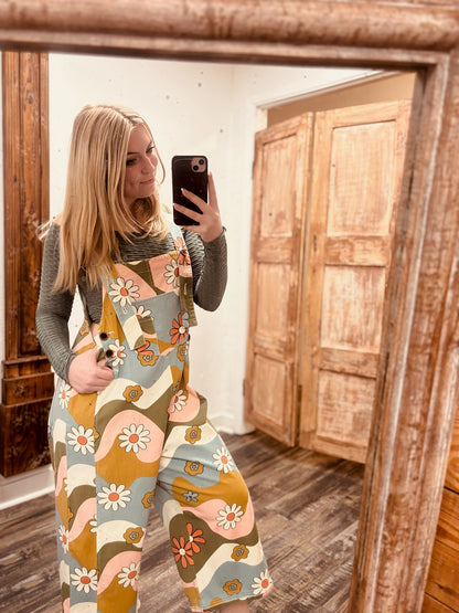 Favorite Printed Overalls
