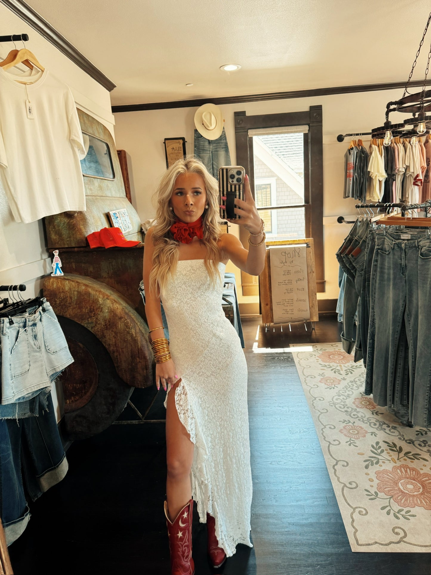 Whisper Ruffled Maxi Dress