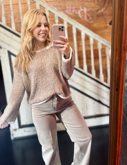Mocha Chunky Sweater