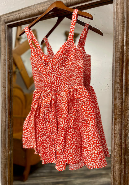 Sunshine Floral Mini Dress