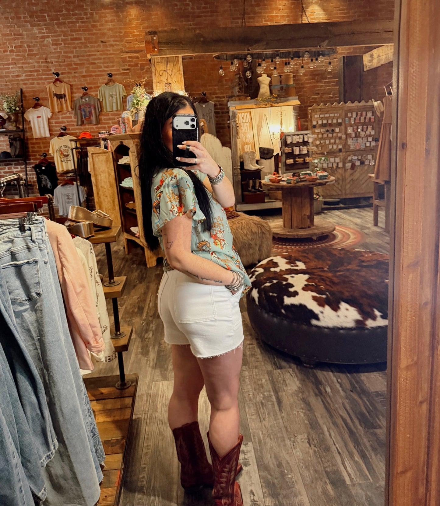 Howdy Ava High Waist Short