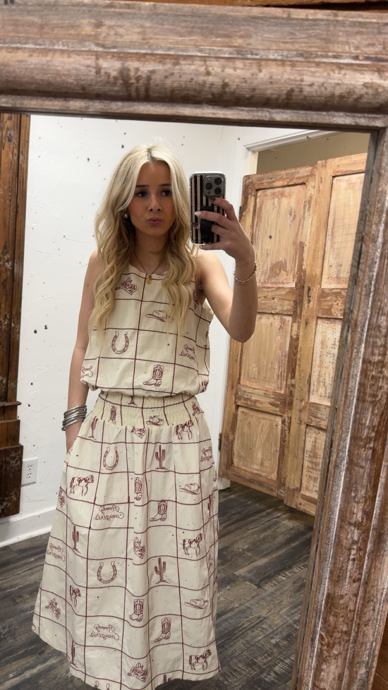 Ella Midi Skirt & Top Set