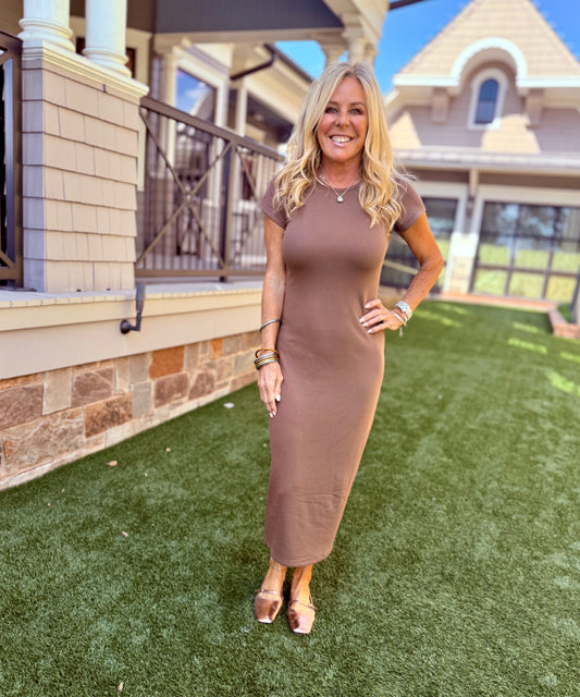 Brown Eyed Girl Midi Dress