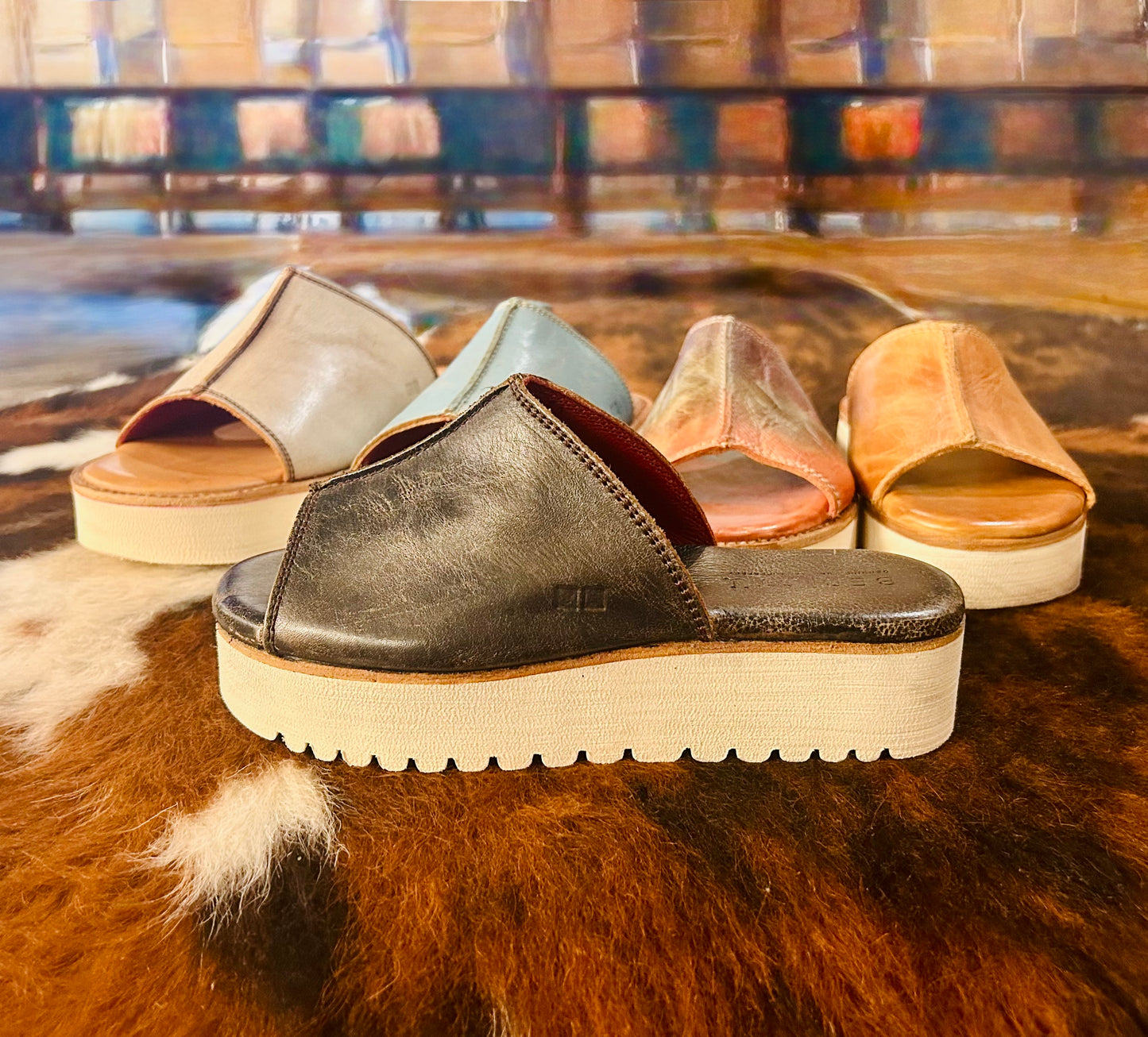 Fairlee Platform Sandal by Bedstu