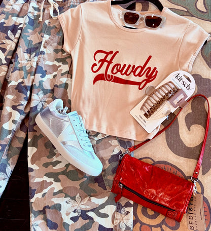 Howdy Fitted Tee