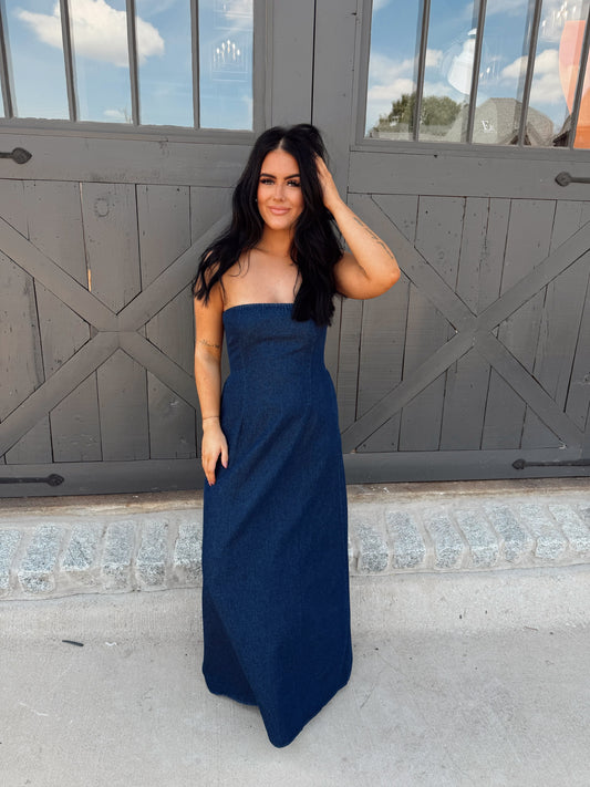 Sunday's Best Denim Dress