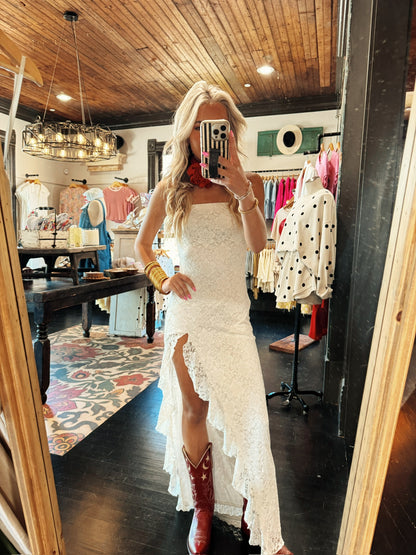 Whisper Ruffled Maxi Dress