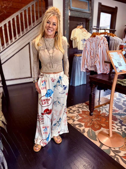 Cowboy Party Pants