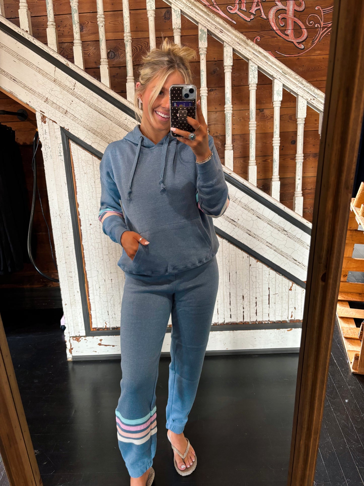 Sherbert Stripe Lounge Set