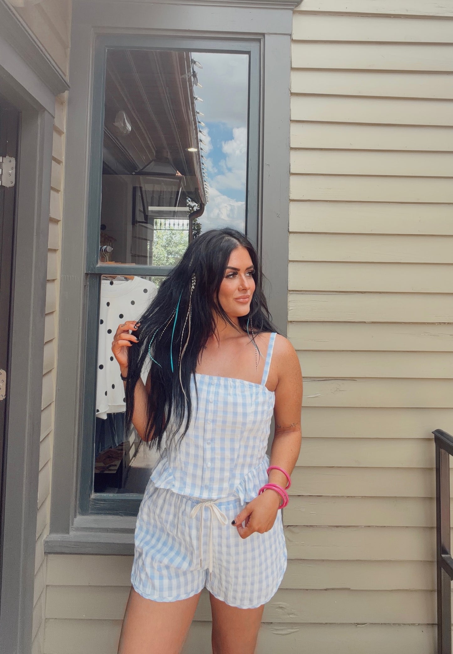 Starlet Gingham Set