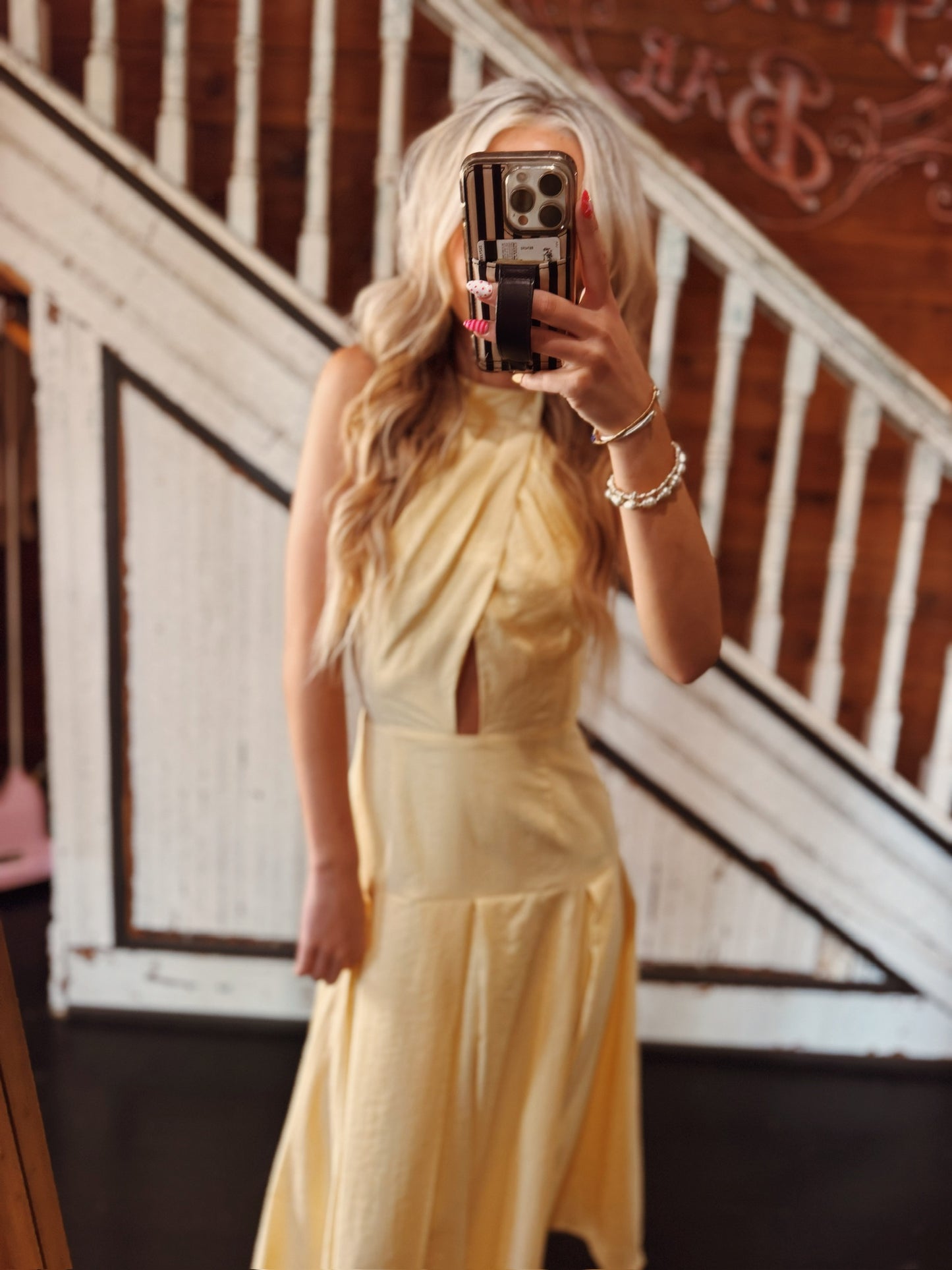 Haley Halter Dress