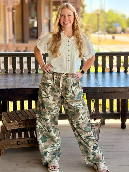 Buttoned Up Tee