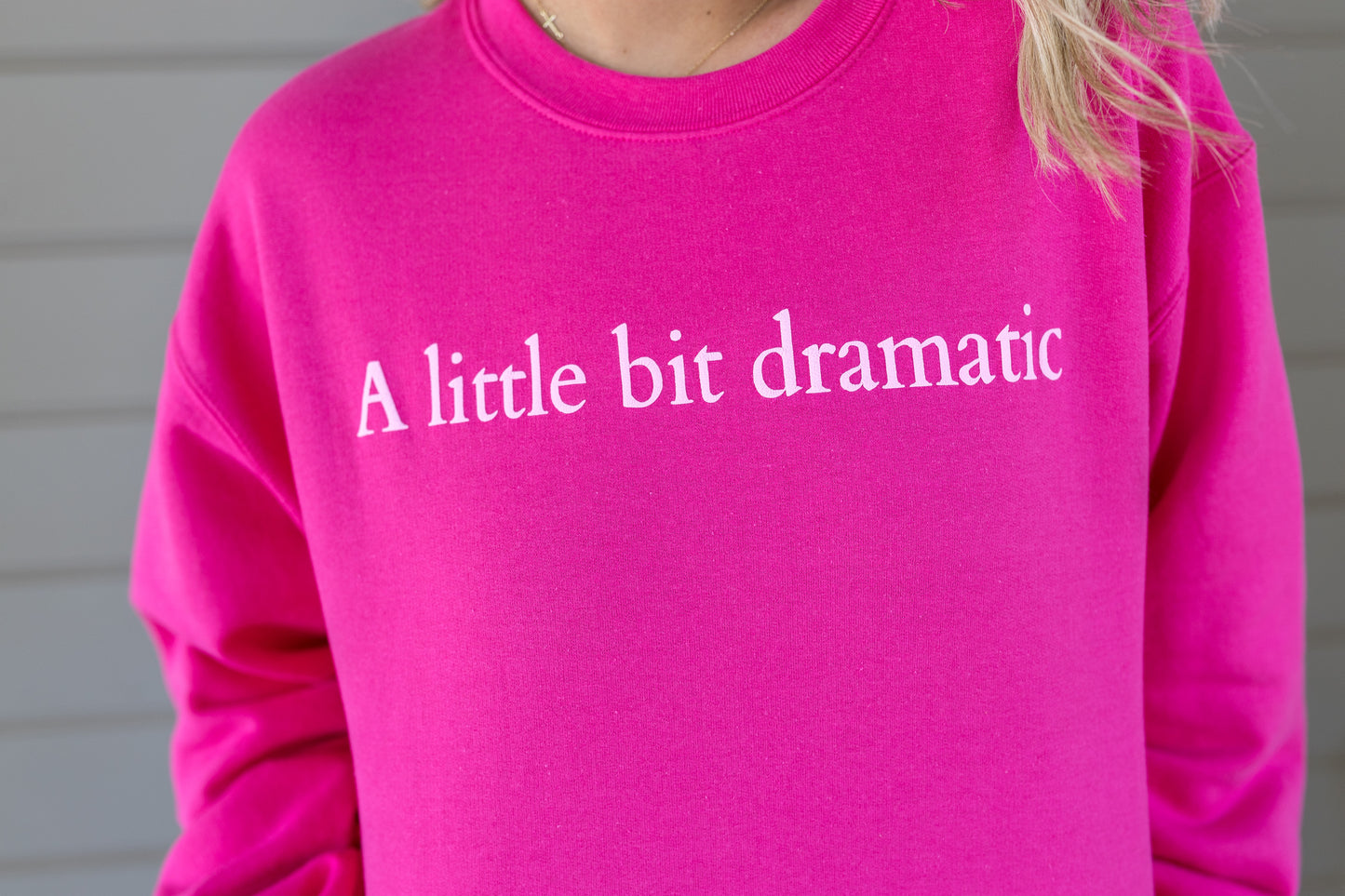 DRAMATIC cropped sweatshirt