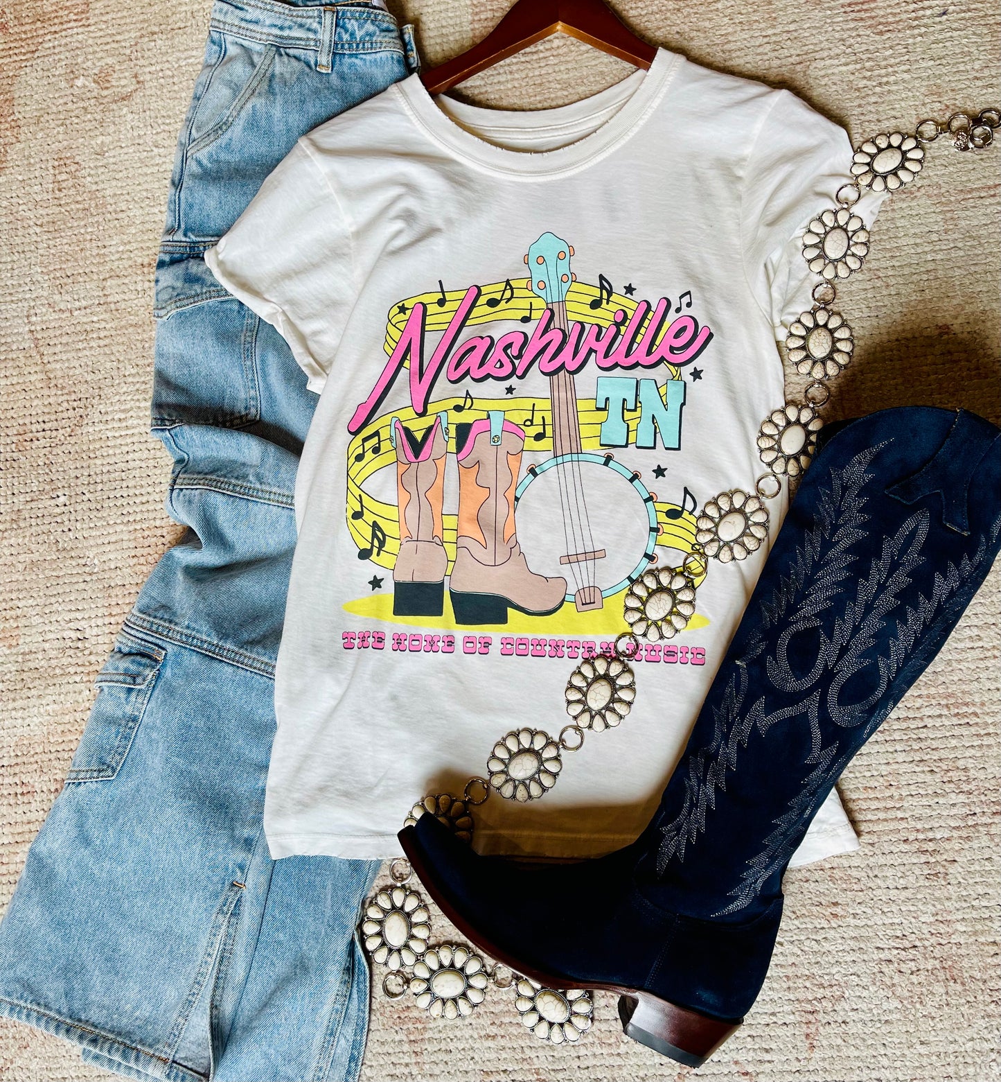 Nashville Fitted Graphic Tee