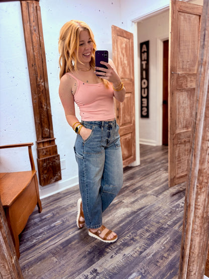 Sammie Barrel Jeans