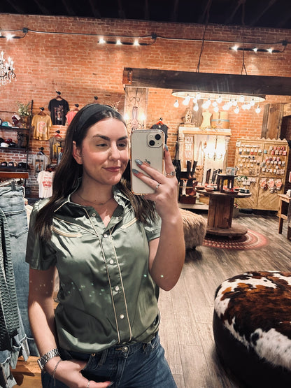 Howdy Hanny Sage Top