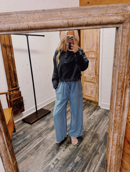 Jane Drawstring Jeans