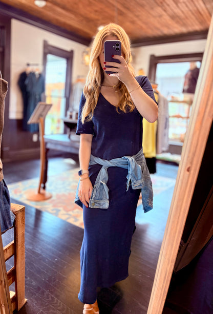 Navy Tee Dress