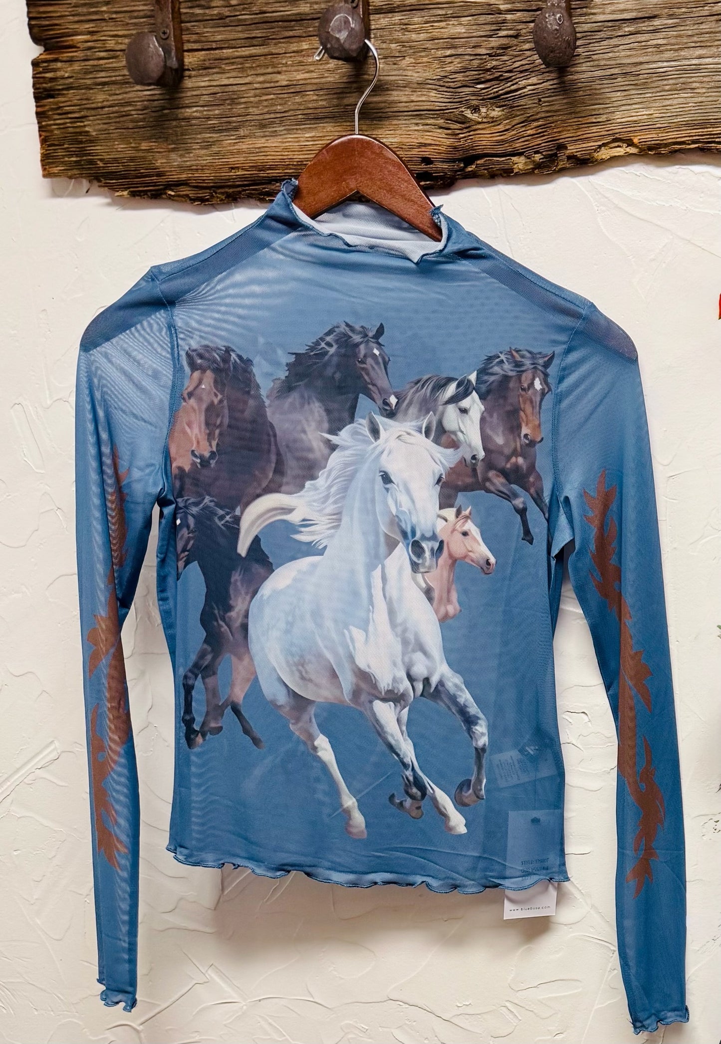 Wilder Horses Mesh Top
