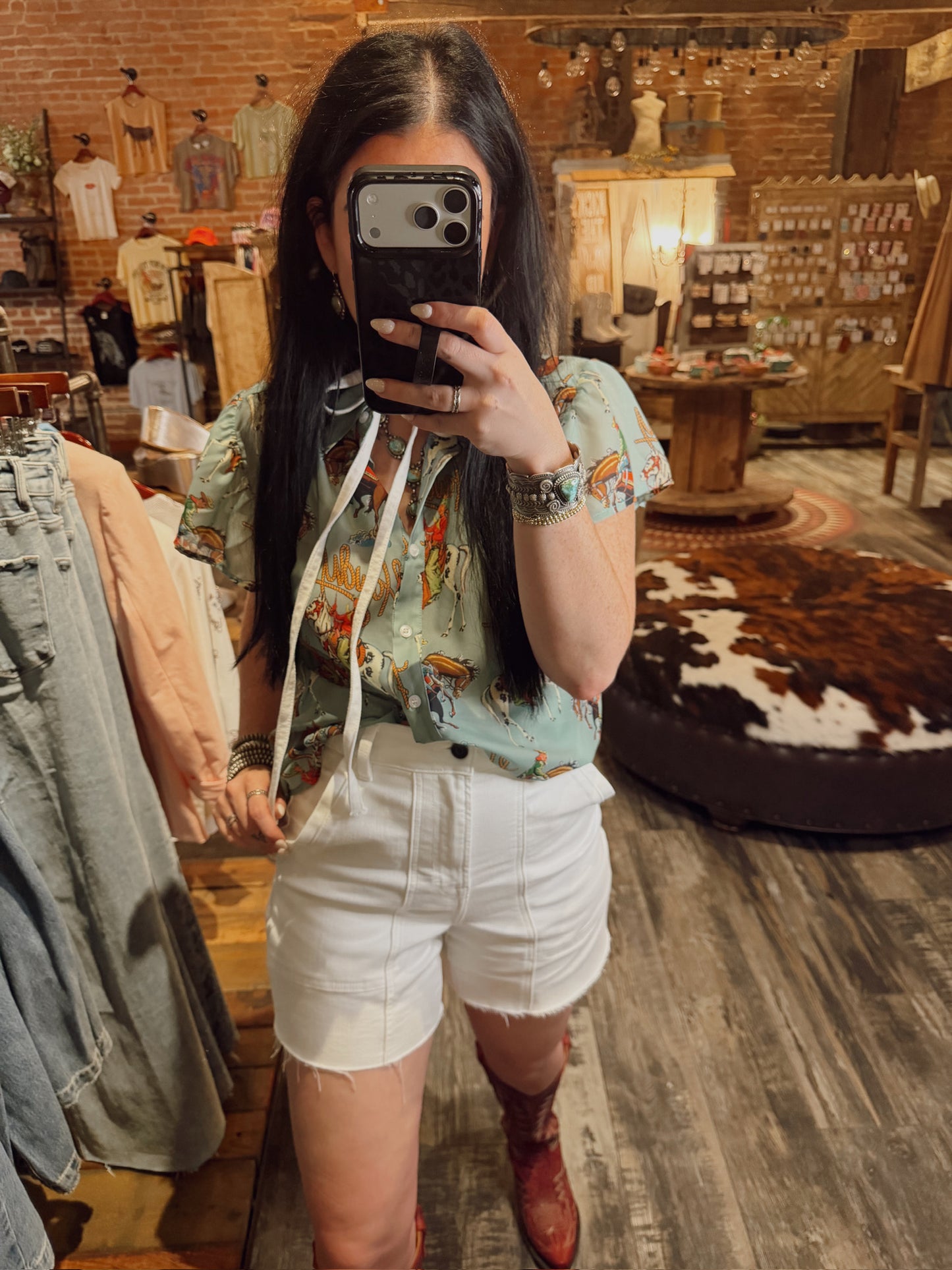 Howdy Ava High Waist Short