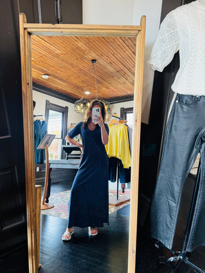 Navy Tee Dress
