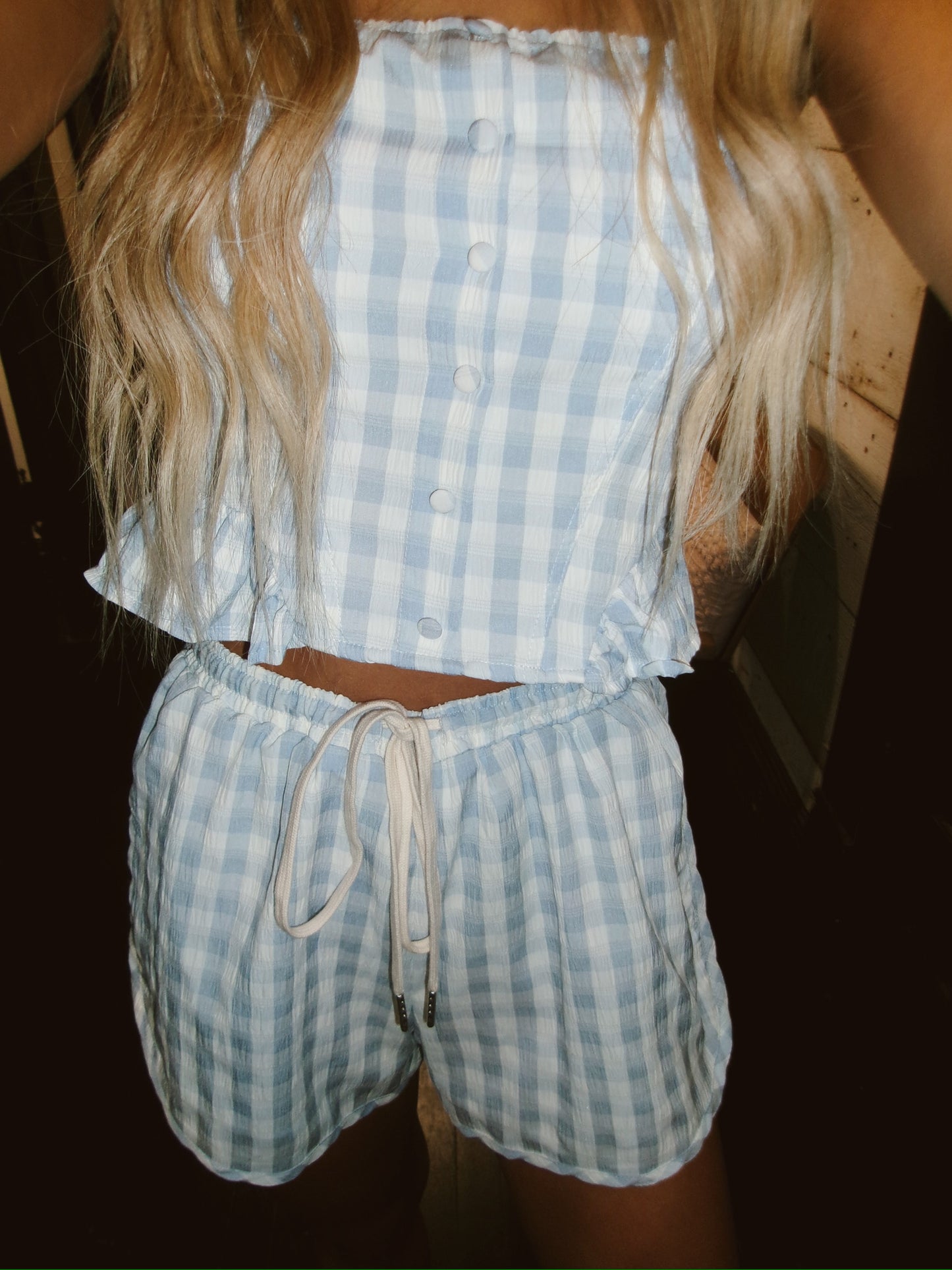 Starlet Gingham Set