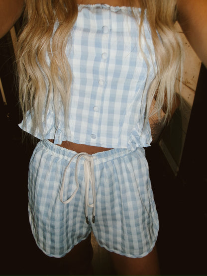 Starlet Gingham Set