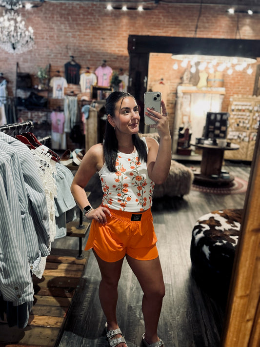 Retro Floral Tank