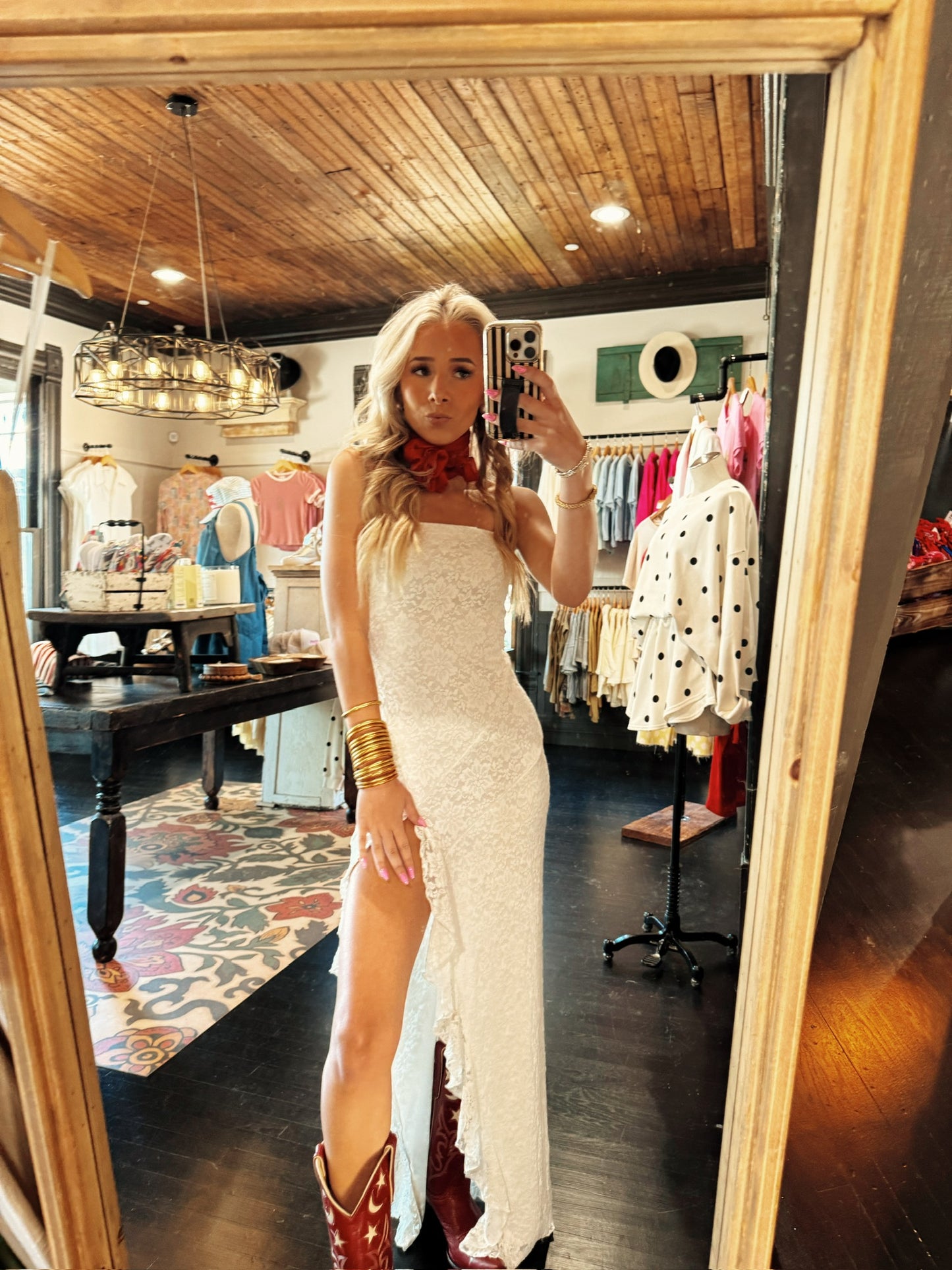 Whisper Ruffled Maxi Dress