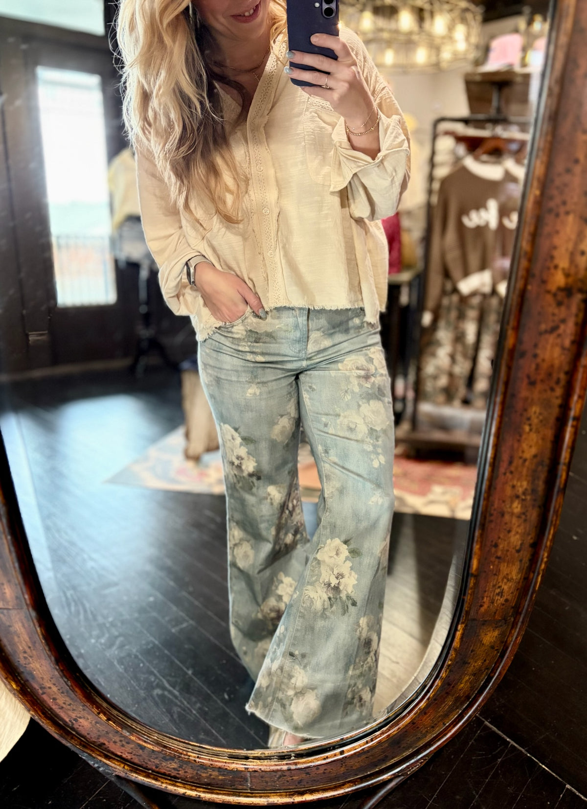 Garden Floral Jean