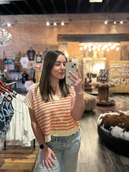 Spring Forward Stripe Sweater