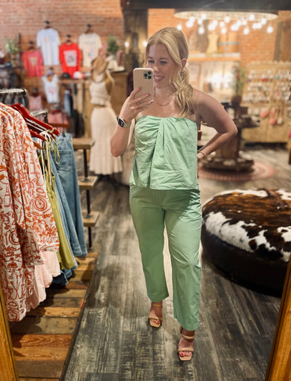 Spill The Tea Top & Pant Set
