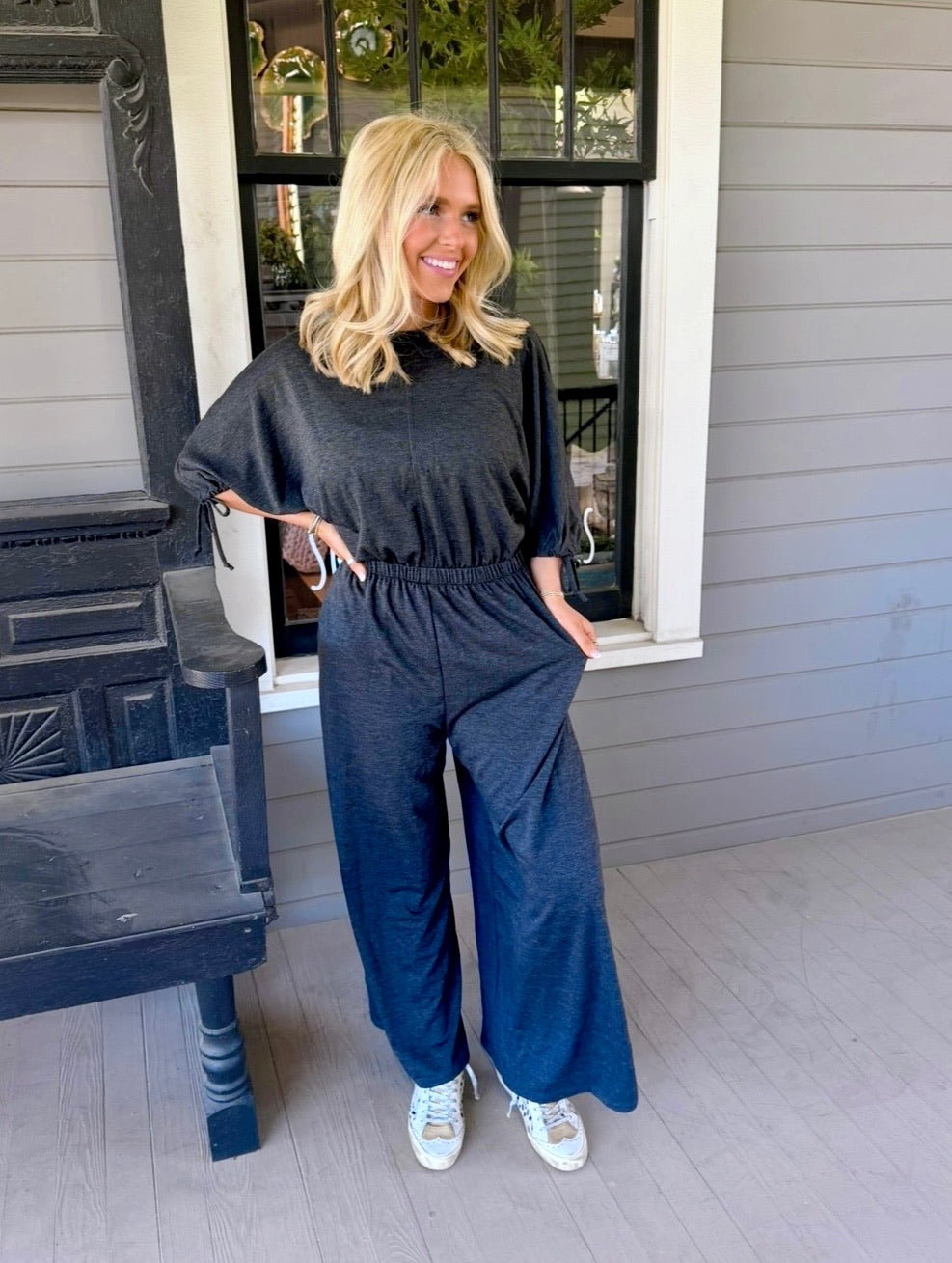 Carolina Comfy Wide Leg Jumpsuit