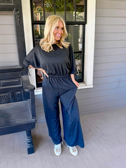 Carolina Comfy Wide Leg Jumpsuit