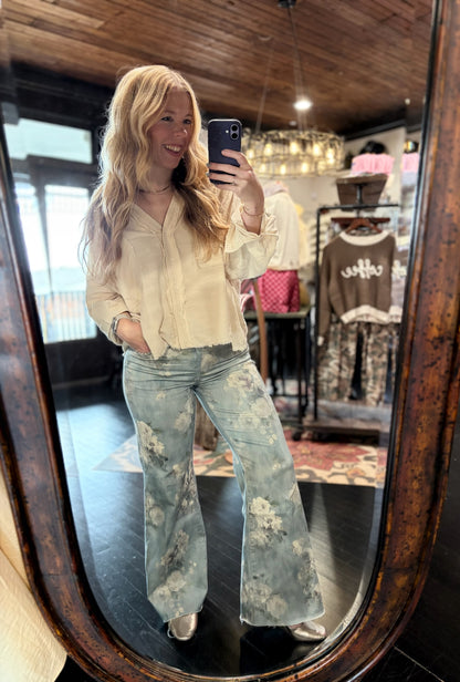 Garden Floral Jean