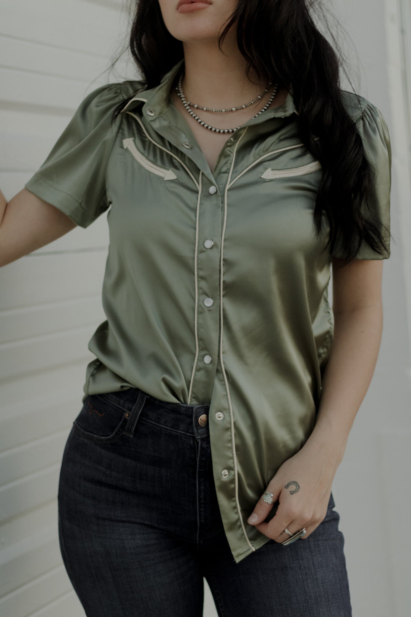 Howdy Hanny Sage Top