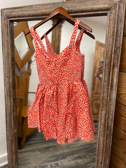 Sunshine Floral Mini Dress