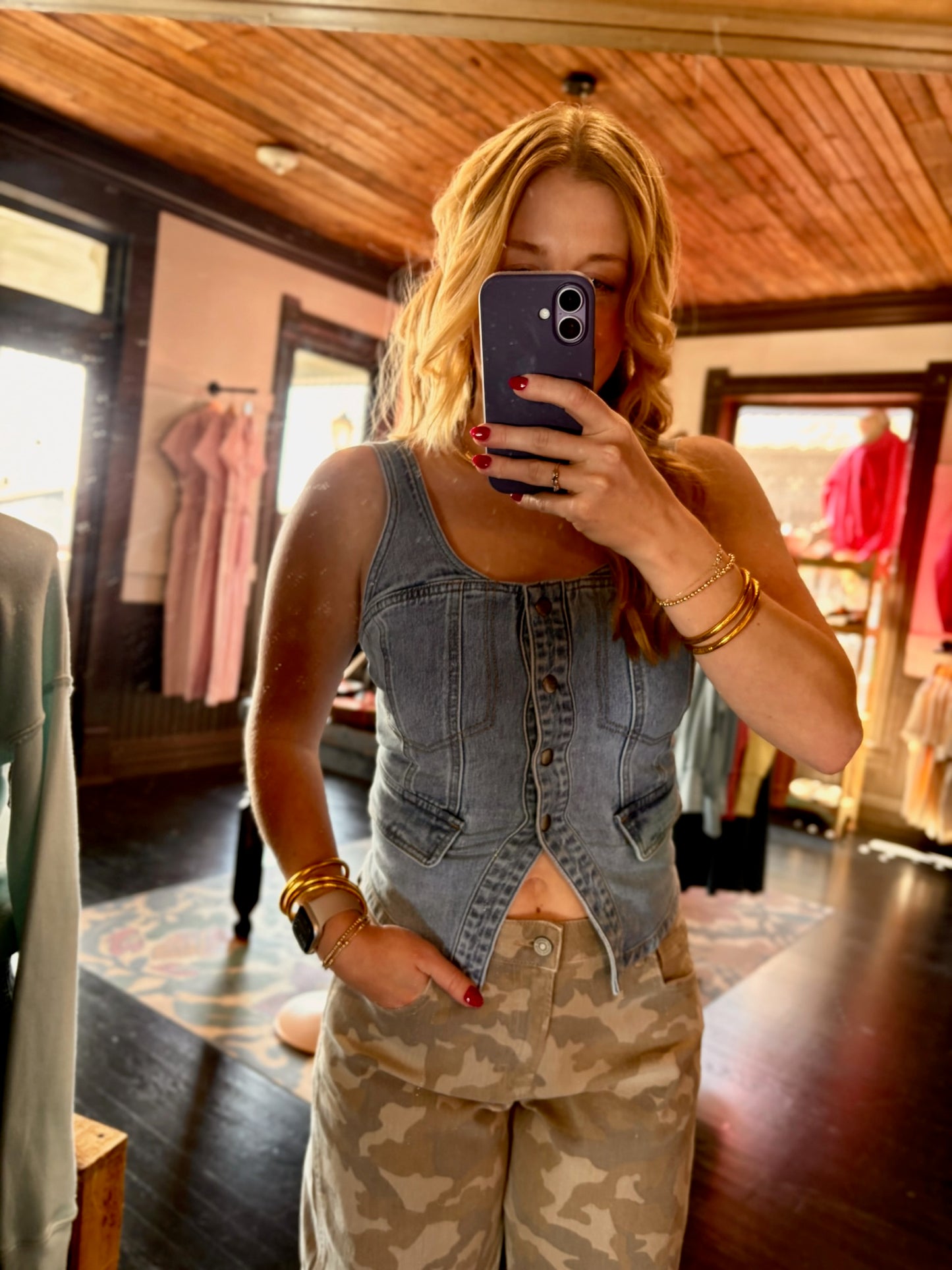 Light Denim Vest