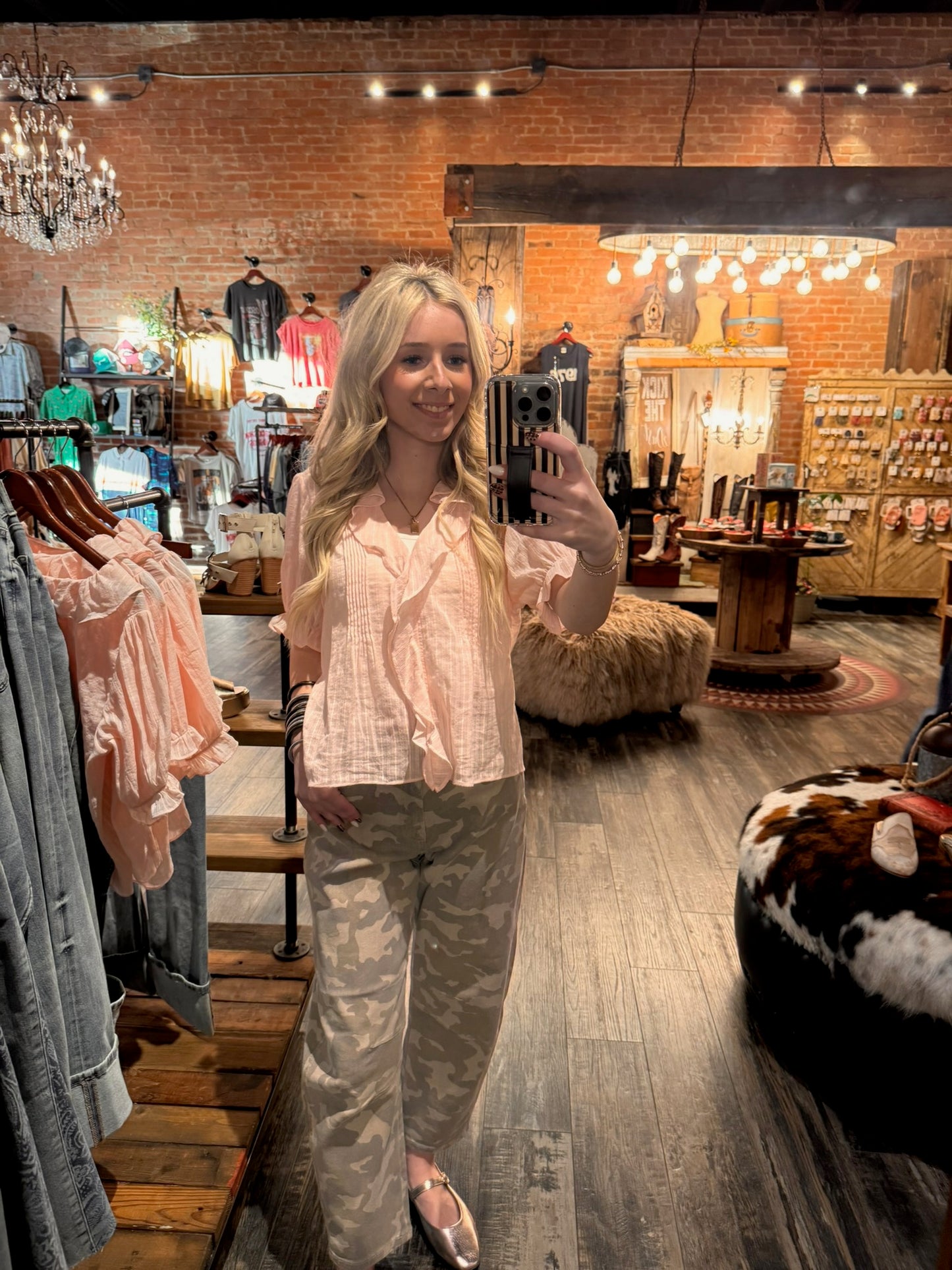 Can't See Me Barrel Jeans